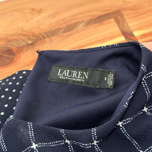 Ralph Lauren Black Label Navy Dress Size 8 - Picture 4 of 5